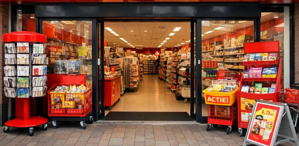 Ingang van Kruidvat-winkel in Soest