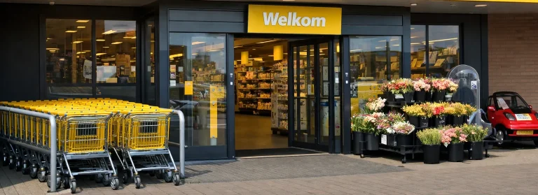 Gevel van een Jumbo supermarkt in Soest